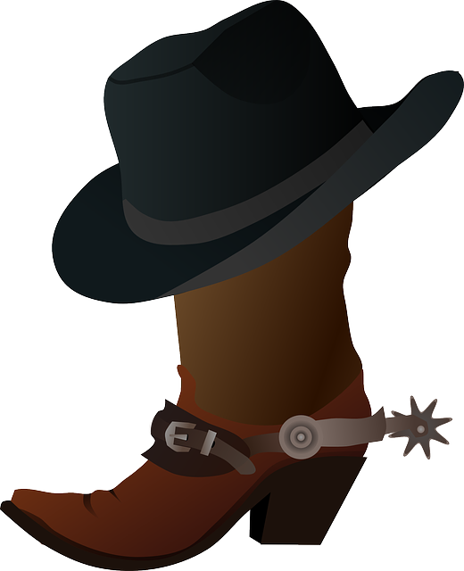 An image capturing the essence of Larry Hagman's iconic western outfits: a rhinestone-studded cowboy hat tilted rakishly, a tailored suede jacket adorned with silver conchos, and a pair of elaborate hand-tooled leather boots, all exuding a rebellious Texan charm
